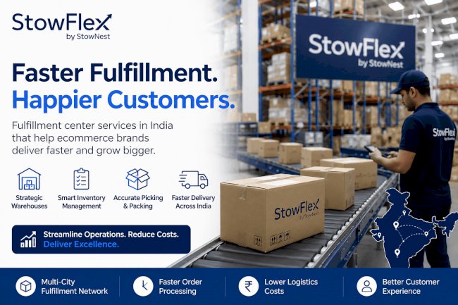 How Fulfillment Center Services in India Help Ecommerce Brands Deliver Faster