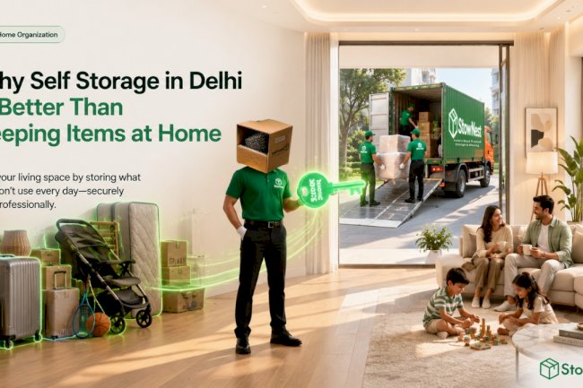 Why Self Storage in Delhi Is Better Than Keeping Items at Home