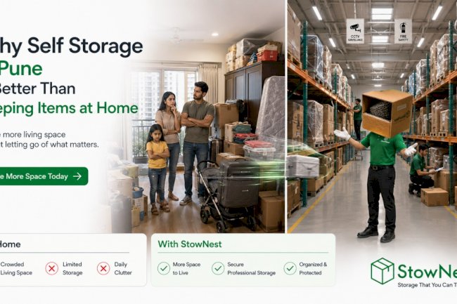 Why a Self Storage in pune Is Better Than Keeping Items at Home