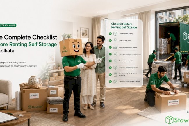 The Complete Checklist Before Renting Self Storage in Kolkata
