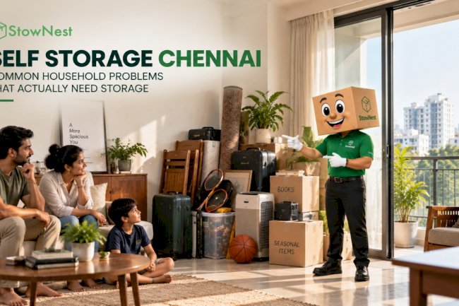 Self-Storage Chennai: Common Household Problems That Actually Need Storage | StowNest