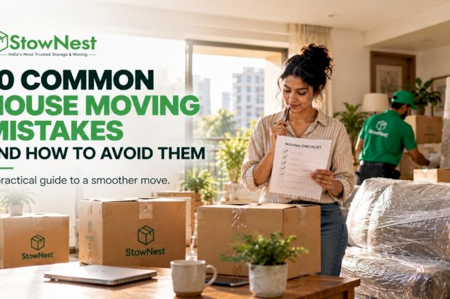 10 House Moving Mistakes to Avoid with Packers and Movers | Stownest