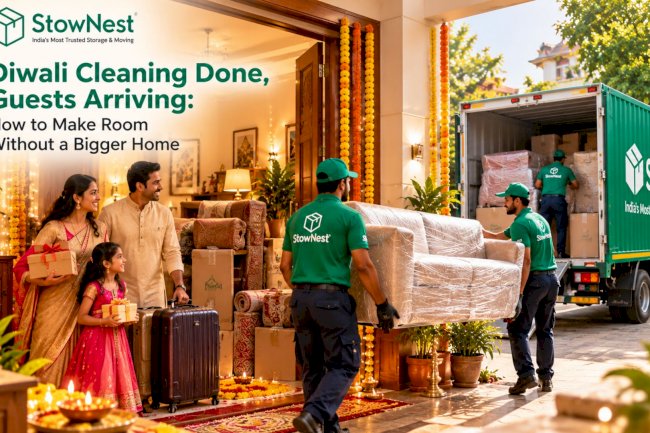 Diwali Cleaning Done, Guests Arriving: How to Make Room Without a Bigger Home | Stownest