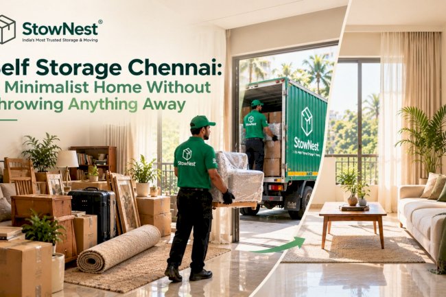 Self Storage Chennai: A Minimalist Home Without Throwing Anything Away
