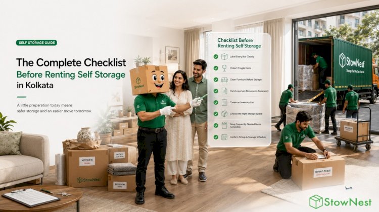 The Complete Checklist Before Renting Self Storage in Kolkata