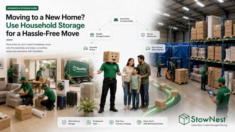 Moving to a New Home? Use Household Storage for a Hassle-Free Move