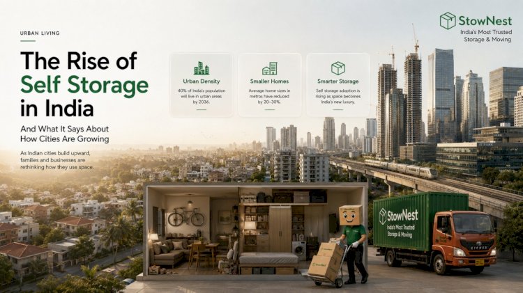 Self-Storage India: A Simple Way to Make Space Without the Stress | Stownest 