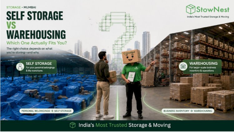 Self-Storage vs Warehousing in Mumbai: Which One Actually Fits You?