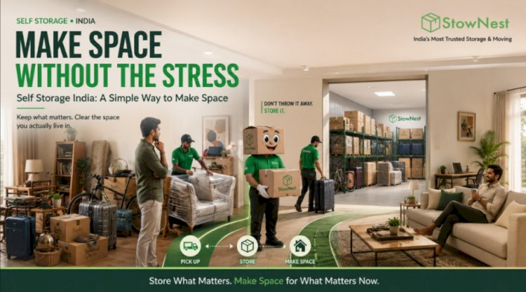 Self-Storage India: A Simple Way to Make Space Without the Stress | Stownest