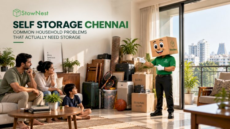 Self-Storage Chennai: Common Household Problems That Actually Need Storage | StowNest