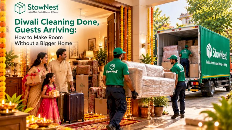 Diwali Cleaning Done, Guests Arriving: How to Make Room Without a Bigger Home | Stownest