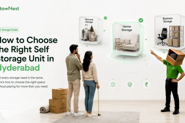 How to Choose the Right Self Storage Unit in Hyderabad