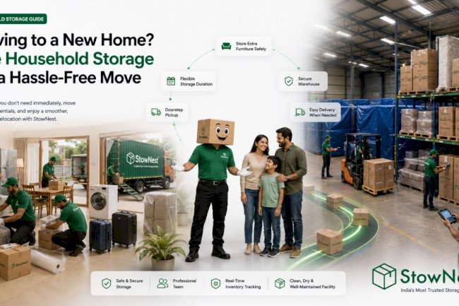 Moving to a New Home? Use Household Storage for a Hassle-Free Move