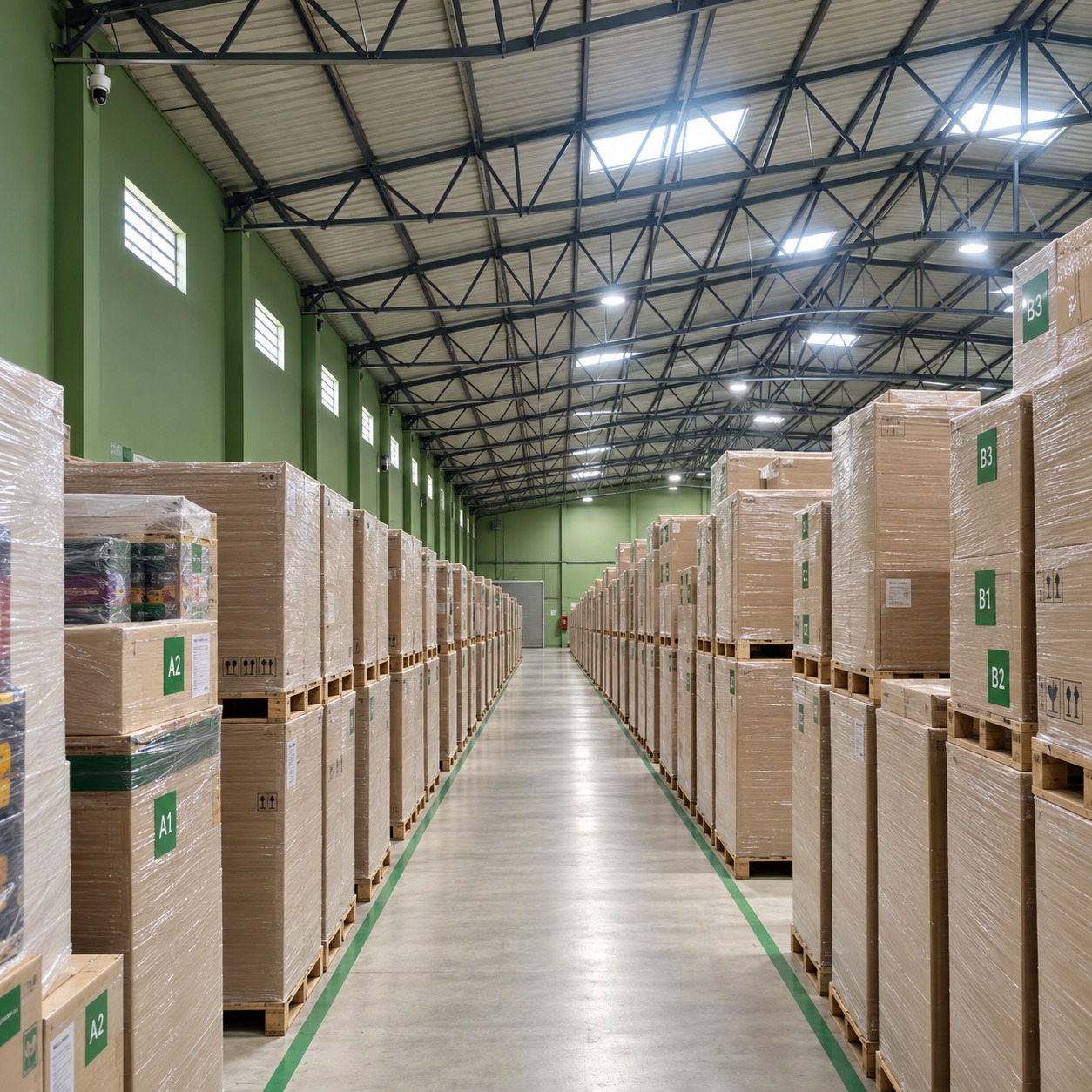 StowNest storage warehouse interior